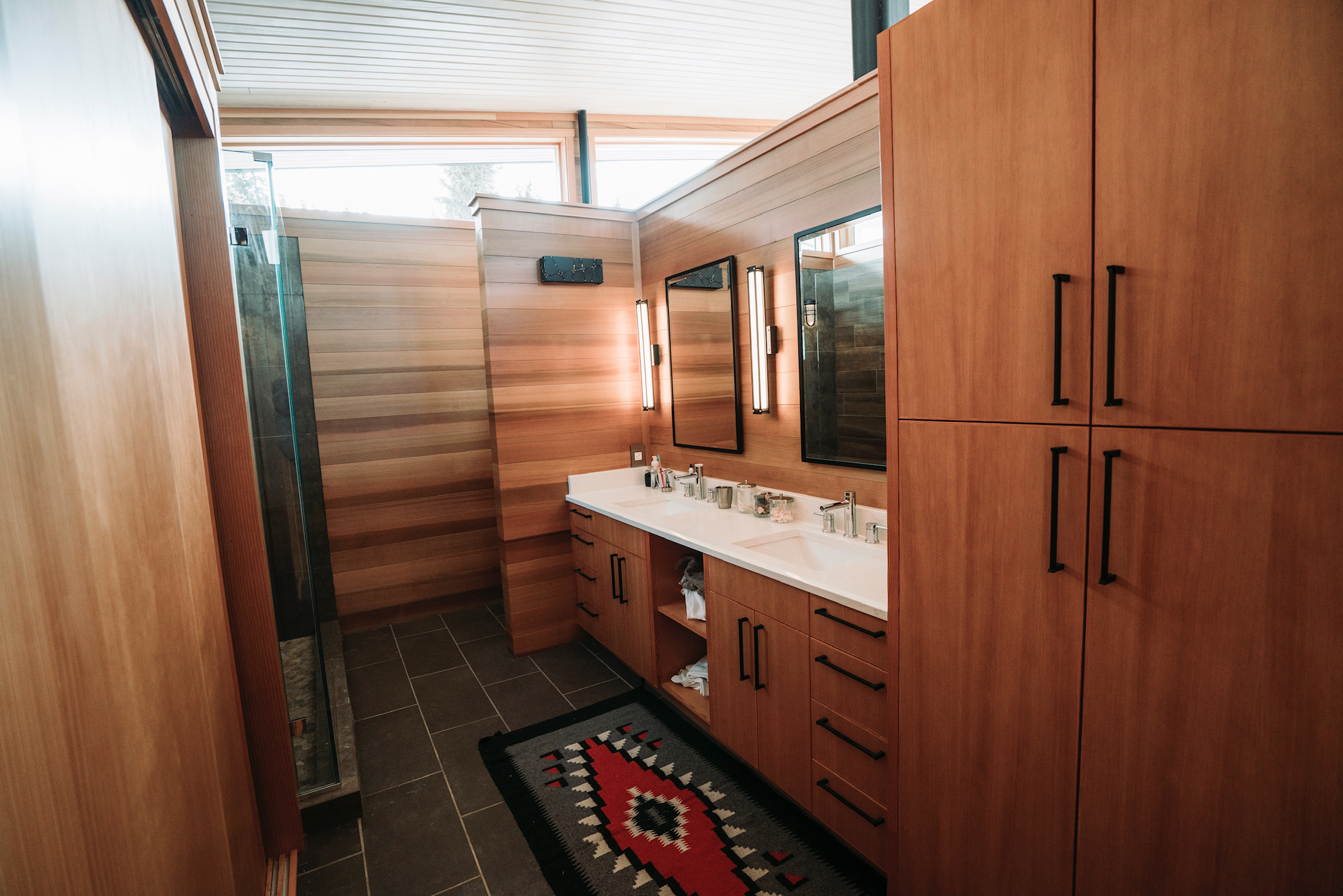 Refugio Monte Rosa construction progress, Red Mountain Pass Colorado