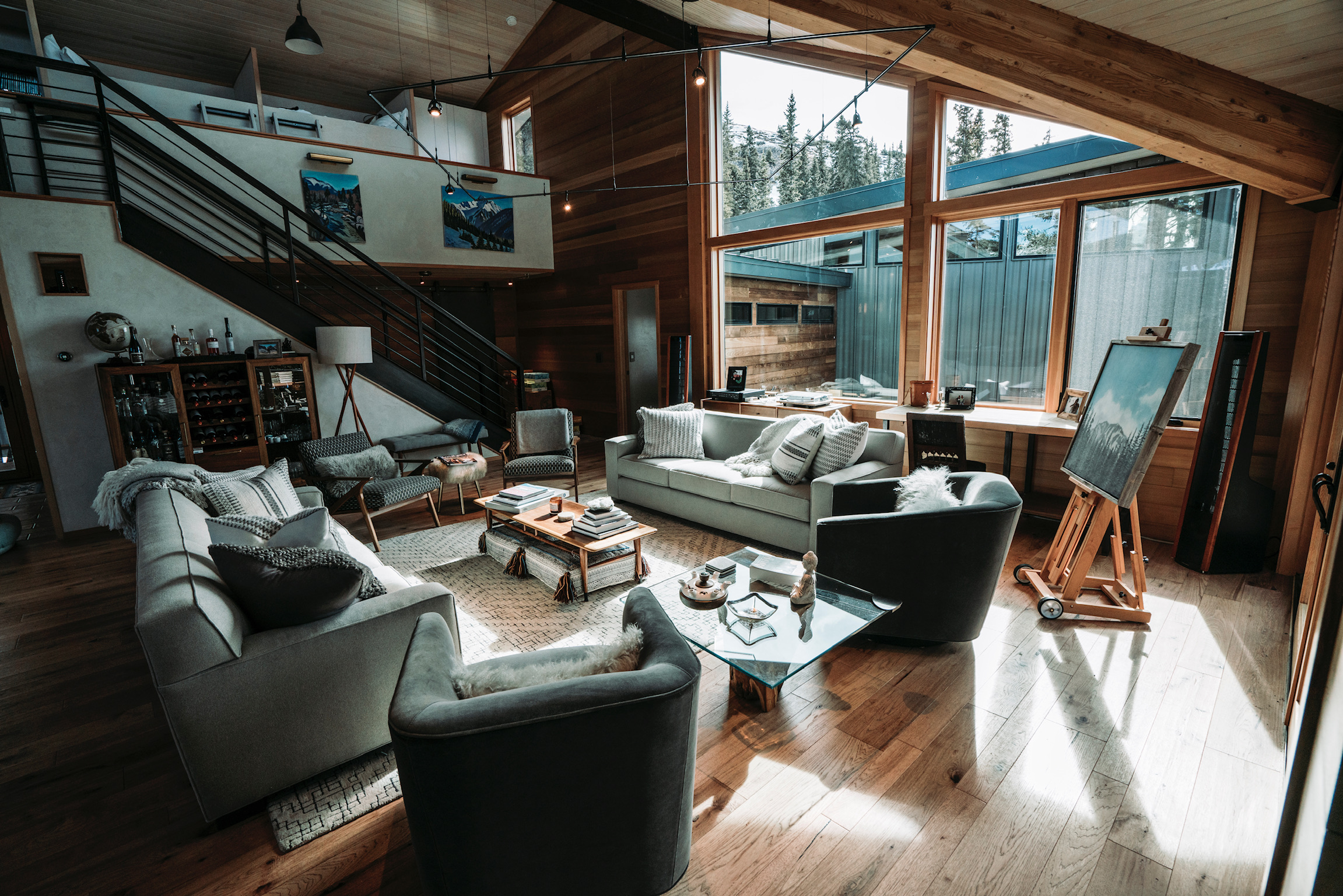 Refugio Monte Rosa completed mountain home, Red Mountain Pass